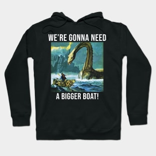 Loch Ness Monster Nessie Funny Classic Art Quote Hoodie